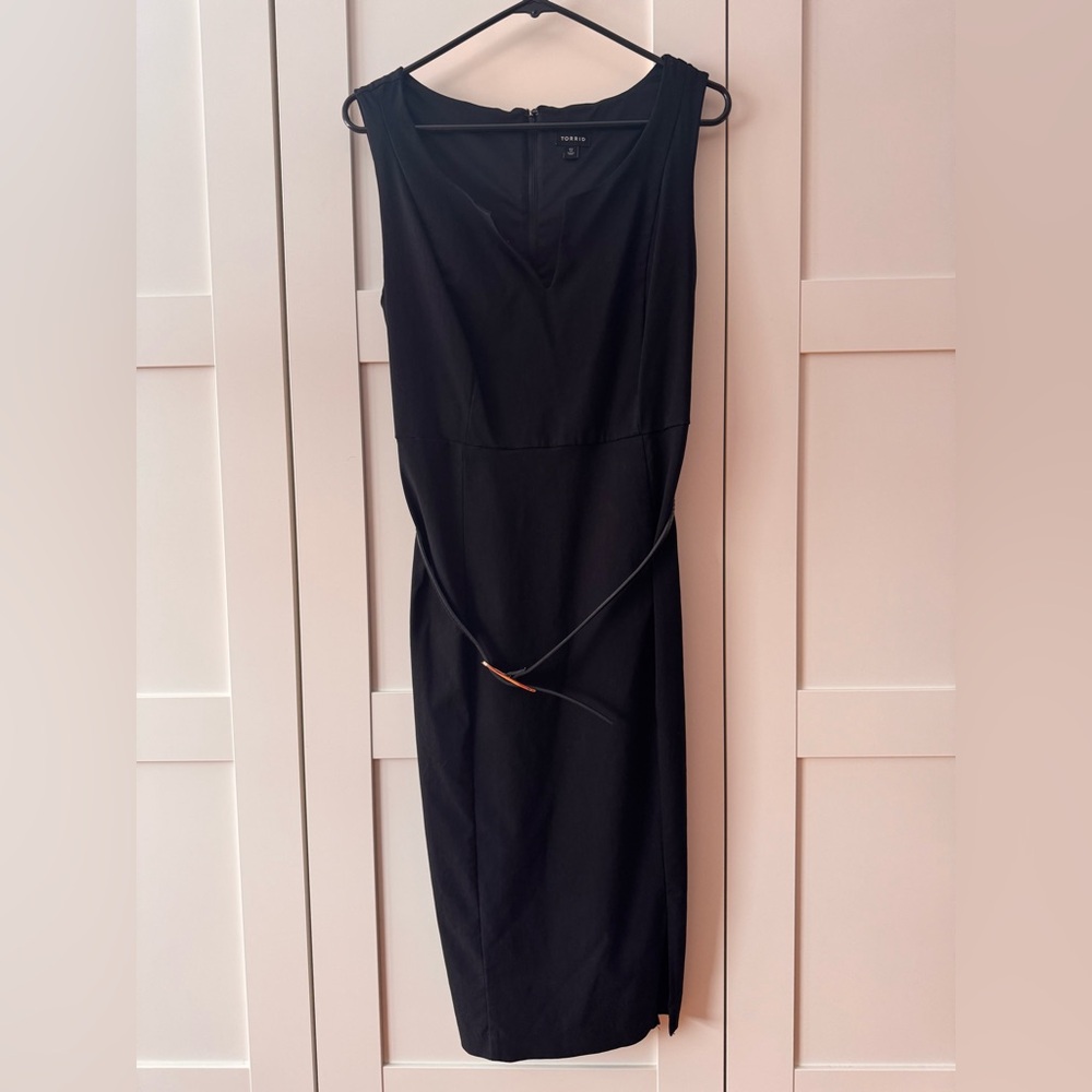 Torrid Black Midi Dress